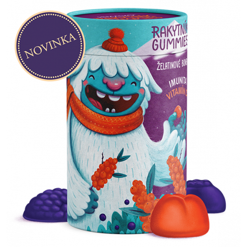 YETTI RAKYTNÍK - Gummies 60ks Himalyo